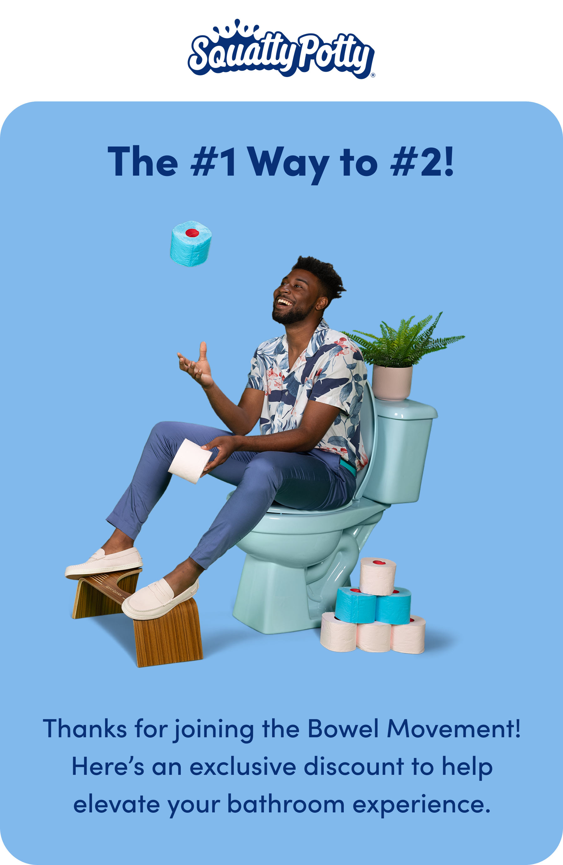 Save 15 on a Squatty Potty! 💩 Squatty Potty